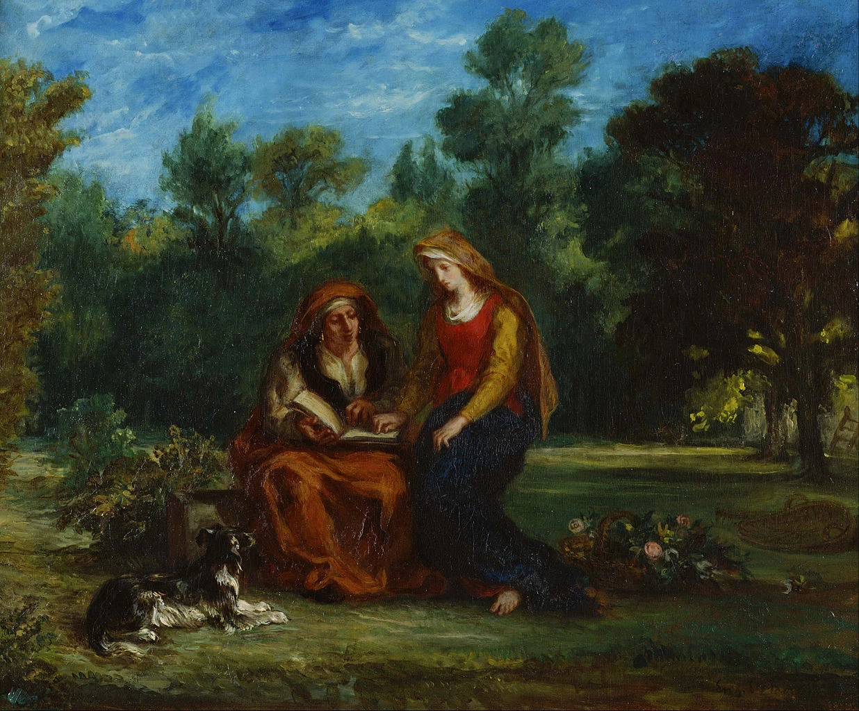 L'educazione della Vergine - National Museum of Western Art, Tokyo